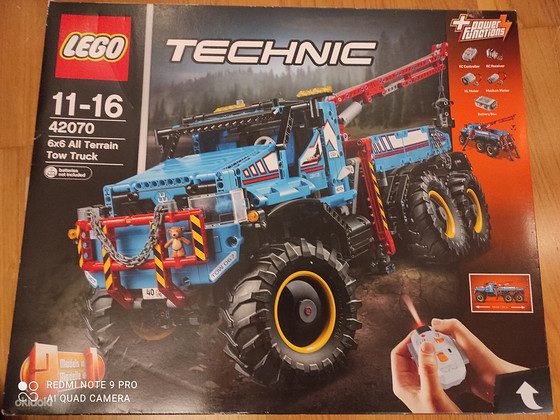 Lego technic 6x6 all terrain 42070