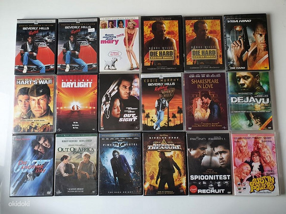DVD-диски на продажу - многие из них новые