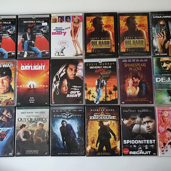 DVD-диски на продажу - многие из них новые