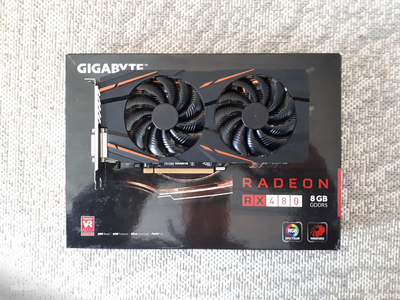 Gigabyte RX480 8GB