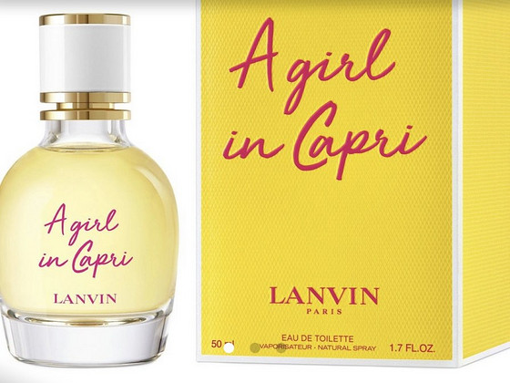 A Girl In Capri Lanvin