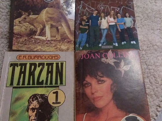 Joan Collins, Gerald Durell,Tarzan,Mõista mind teismelist.