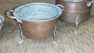 Vanaaegne köögipottide komplekt (3 foto / 10)