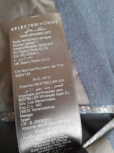 Uus Selected Homme jakk L (6 foto / 6)