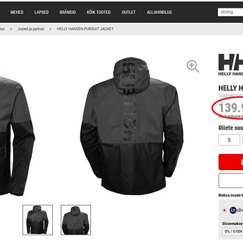 HELLY HANSEN PURSUIT JACKET