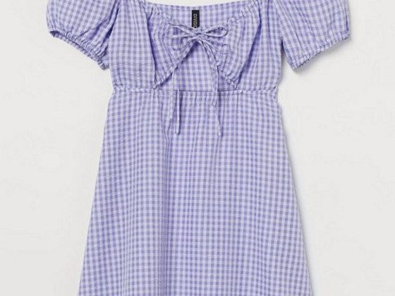 H&m фиолетовое платье