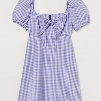H&m фиолетовое платье