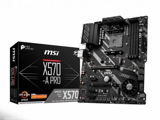 МАТЕРИНСКАЯ ПЛАТА AMD MSI X570-A PRO