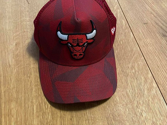 Chicago Bulls New Era шапка дальнобойщика кепка