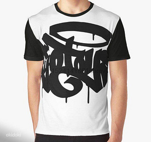 Graffiti t-särk L,XL,XXL suurus (1 foto / 1)