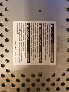 CLARION DRX960RZ High-End CD-mängija vanakool! (5 foto / 6)