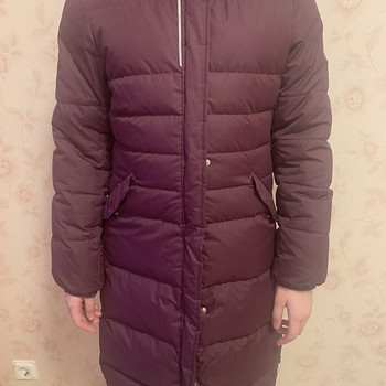 Зимнее пуховое пальто