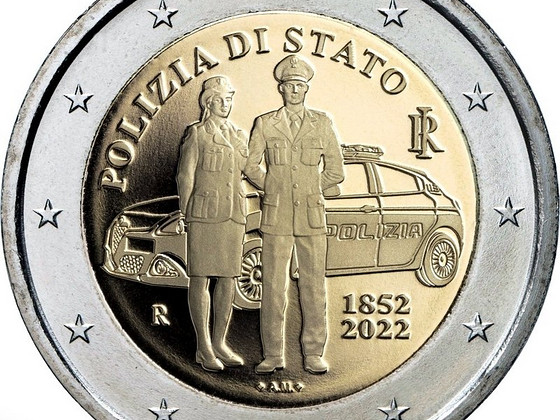 2 eurot Itaalia 2022 UNC