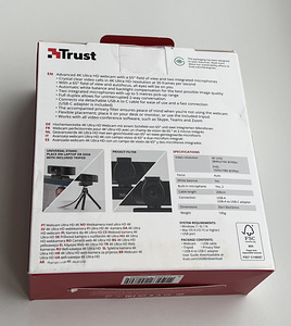 TRUST Teza 4K Ultra HD Webcam (2 foto / 4)