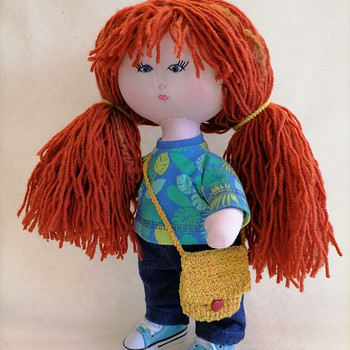 Ручная работа. Игровая кукла для девочек 6-12 лет.