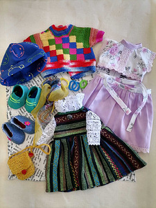Ручная работа. Игровая кукла для девочек 6-12 лет. (5 фото из 6)