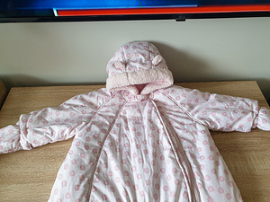 Mothercare очень теплый зимний комбинезон, размер 74 (3 фото из 5)