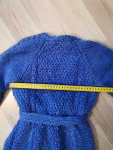 Laste käsitsi valmistatud froteekardigan (2 foto / 5)