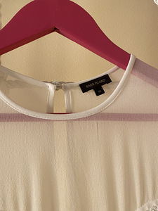 Elegantne valge kleit River Island valge kleit XS-S (3 foto / 6)