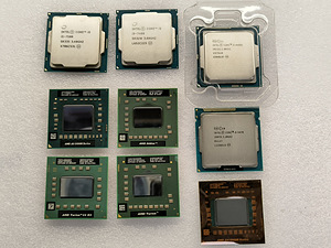 Protsessorid AMD, Intel (4 foto / 7)