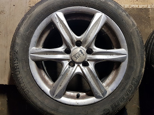 Veljed Svft 15" 5x100 + rehvid 195/60R15 Subaru (1 foto / 5)