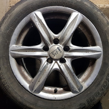 Диски Свфт 15" 5х100 + резина 195/60R15 Субару
