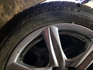 Veljed Svft 15" 5x100 + rehvid 195/60R15 Subaru (3 foto / 5)