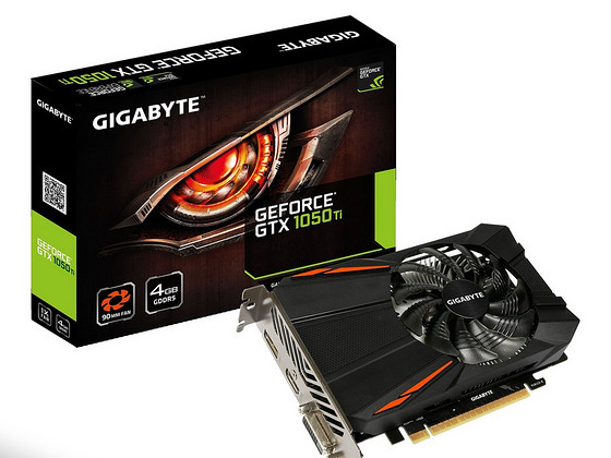Видеокарта Gigabyte 1050ти 4гб