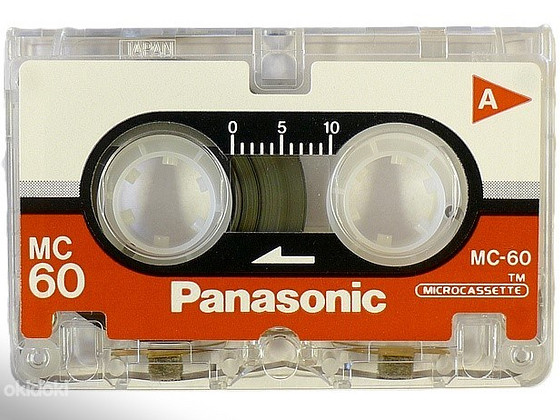 Мини-микрокассета Panasonic 30м