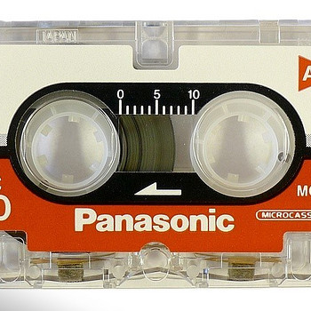 Мини-микрокассета Panasonic 30м