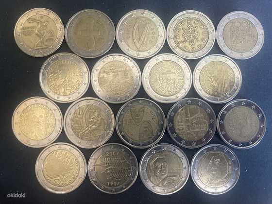 2€ mündid