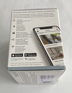 NETGEAR Arlo Pro 3  2K QHD Wire-Free Security Camera Add-On (2 foto / 4)