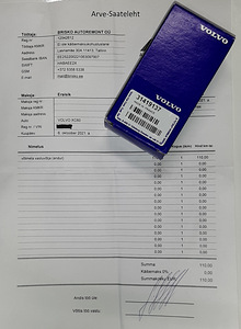 31419137 VOLVO receiver control key system (1 фото из 3)