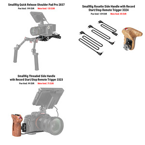 Foto Video UUED tarvikud SMALLRIG, SONY, CANON, NIKON, BMPCC (4 foto / 7)