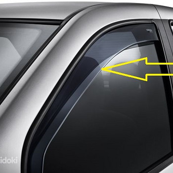 Ветрообтекатели. Дефлекторы х4. SEAT. Новые
