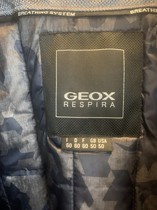 Куртка мужская синяя GEOX (3 фото из 3)