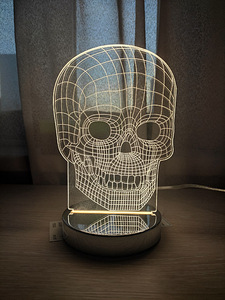 Dekoratiivne lamp (1 foto / 2)