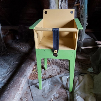 Laste söögitool puidust - puidust tool