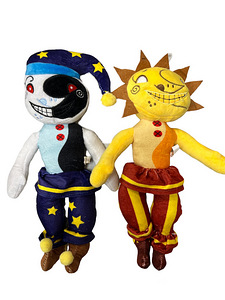 Pehmed mänguasjad Päike ja Kuu FNAF viis ööd freddy juures (1 foto / 3)