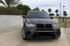 BMW X5 E70 - Uzlikas (skropstas) uz priekšējiem lukturiem (3 foto no 6)