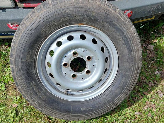 15 " MB sprinter ratas 5x130 et75 rehv 225 70 15