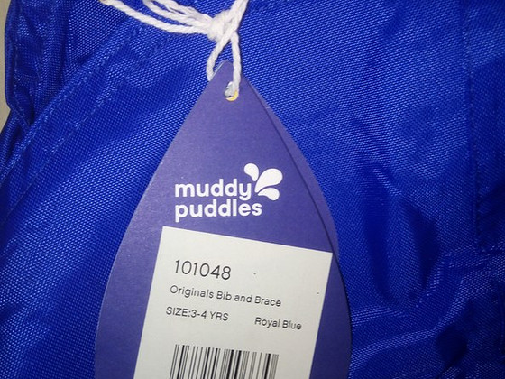 Детские непромокаемые штаны Muddy Puddles 3-5 лет