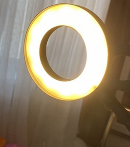 Светодиодная лампа с держателем для телефона Selfie Ring l (8 фото из 8)