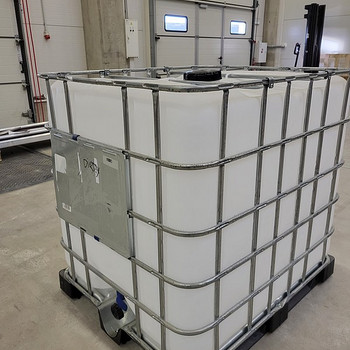 IBC 1000L konteiner, pesemata.