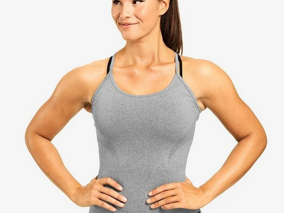 UUS, Better Bodies Chrystie Tank, Grey Melange, S