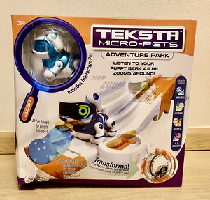 Teksta Micro-Pets Adventure Park interaktiivne mäng pakendis (1 foto / 2)
