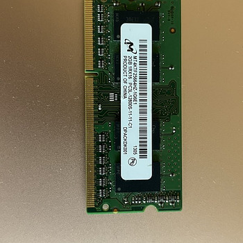 Mälu 2gb 1rx16 pc3l-12800s