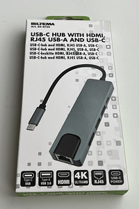 Biltema USB Type C hub with HDMI, RJ45 USB-A and USB-C ports (1 foto / 3)
