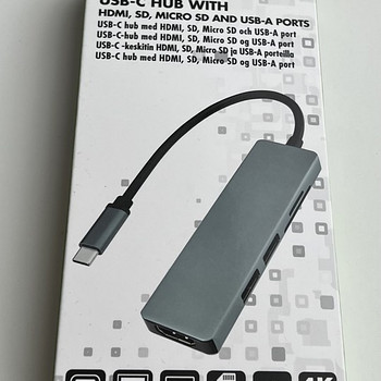 Biltema USB Type C hub with HDMI, SD, Micro SD and USB-A