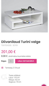 Diivanilaud (1 foto / 1)